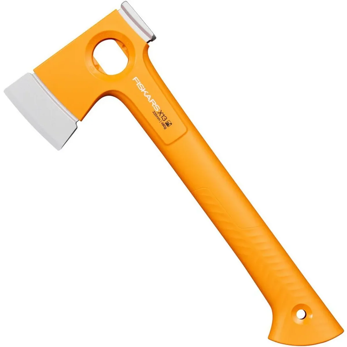 Fiskars X13 Campingbeil, ultraleicht, ergonomischer Griff, hohe Präzision