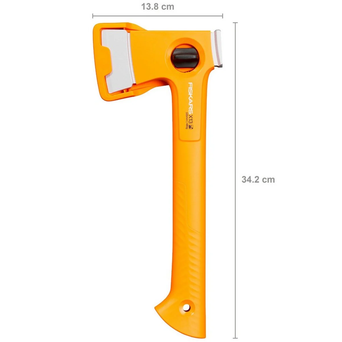 Fiskars X13 Campingbeil, ultraleicht, ergonomischer Griff, hohe Präzision 5