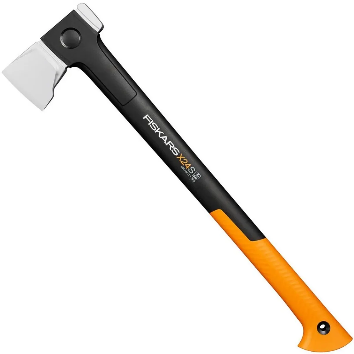 Fiskars Spaltaxt X24 S, hohe Spaltkraft, ergonomischer Griff, langlebige Klinge