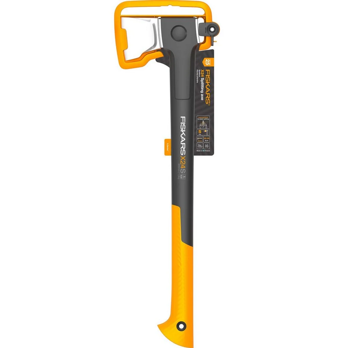 Fiskars Spaltaxt X24 S, hohe Spaltkraft, ergonomischer Griff, langlebige Klinge 5