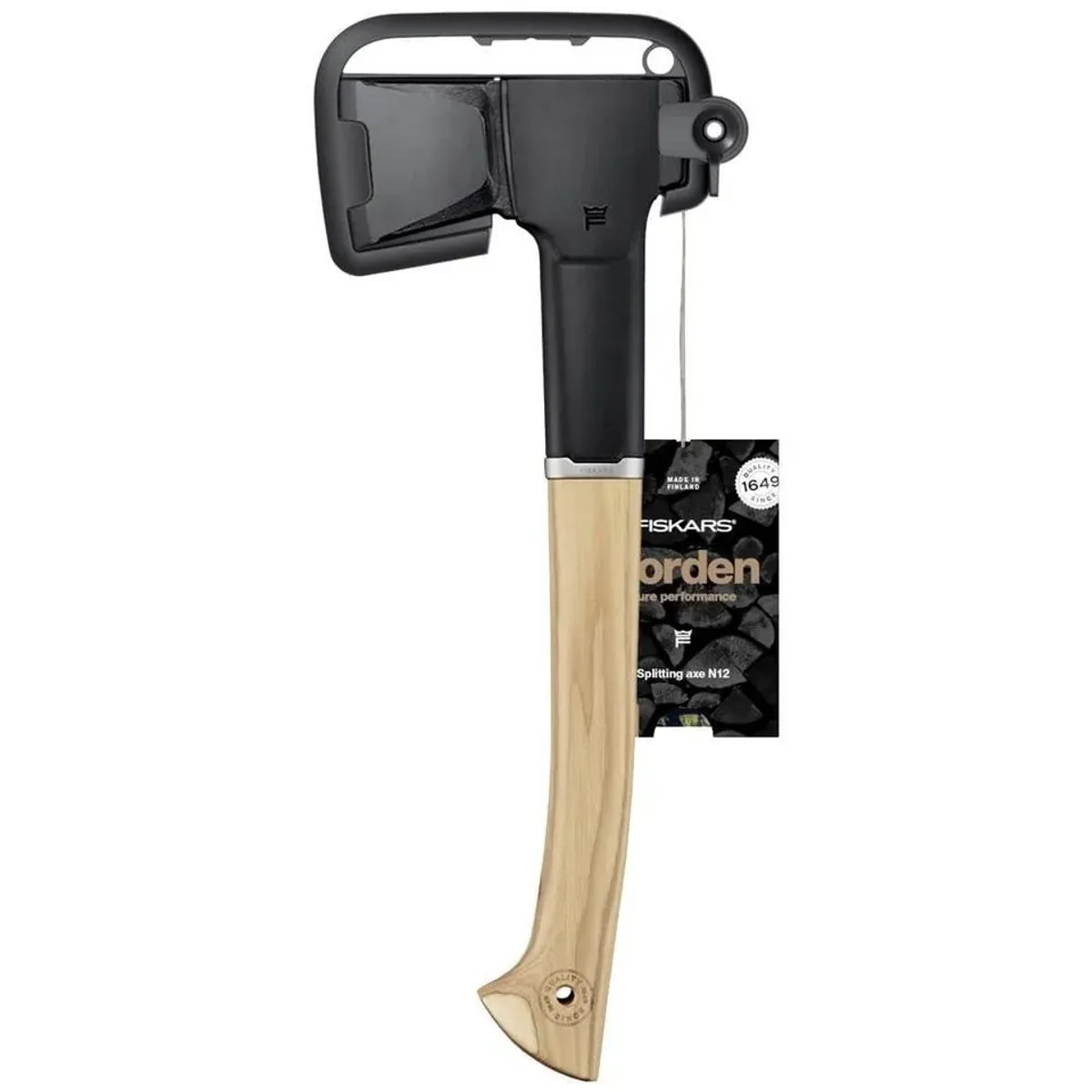 Fiskars Norden Axt N12, vielseitig einsetzbar, ergonomisches Design, langlebige Qualität