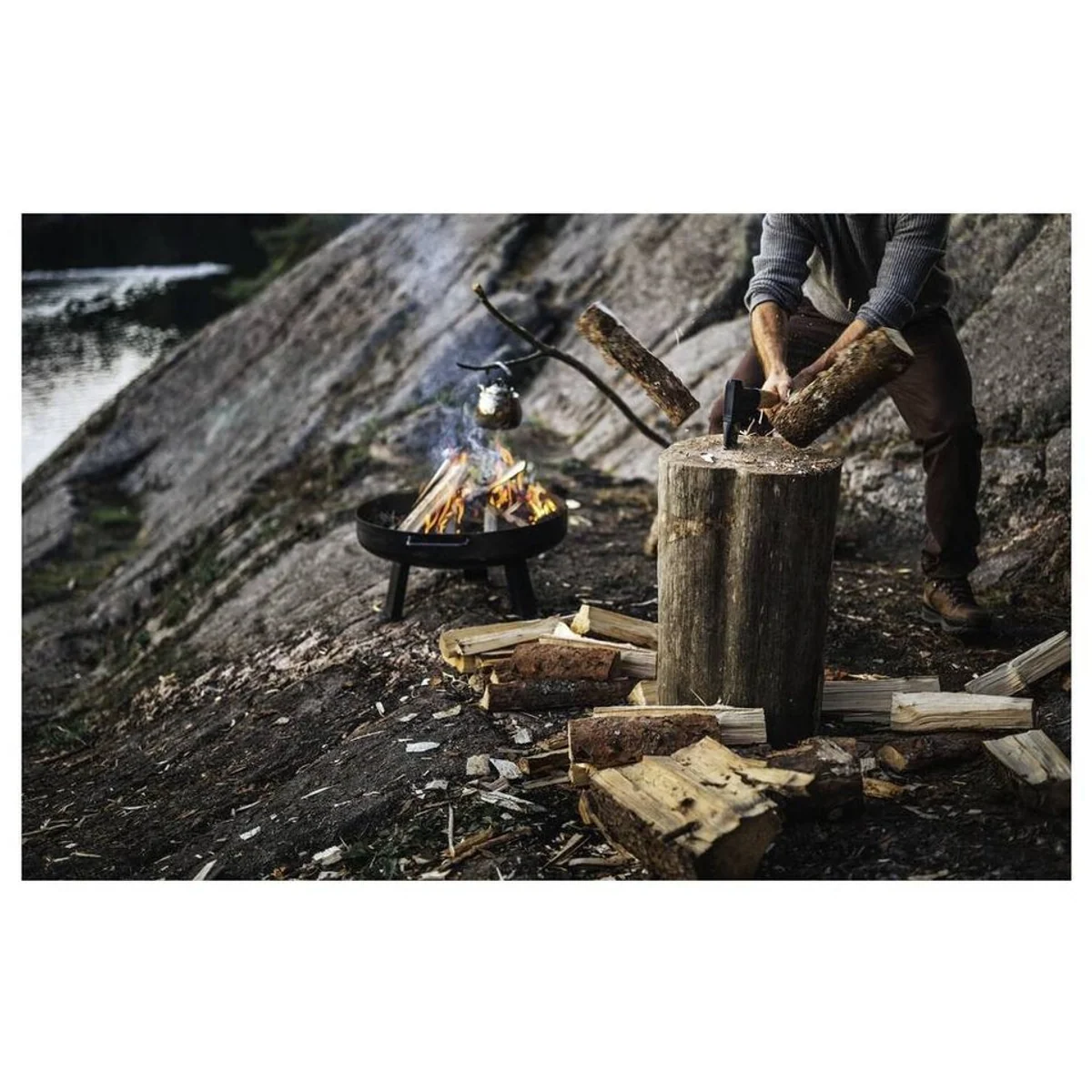 Fiskars Norden Axt N12, vielseitig einsetzbar, ergonomisches Design, langlebige Qualität 2