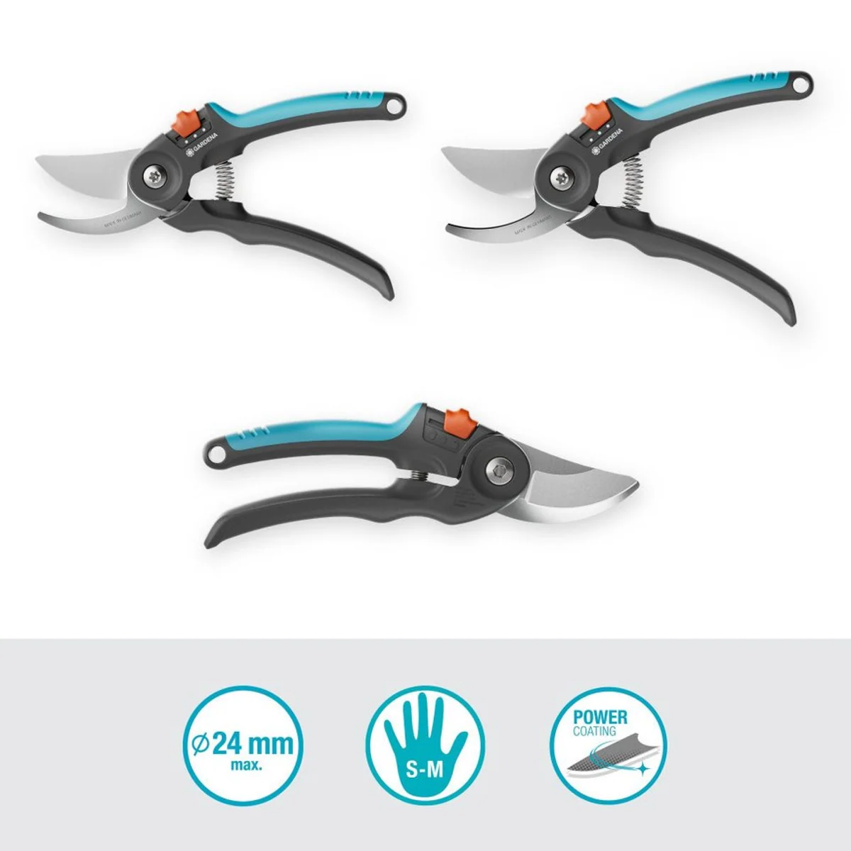 Gardena PremiumCut Flex Gartenschere, ergonomisches Design, präziser Schnitt, leicht und robust 4