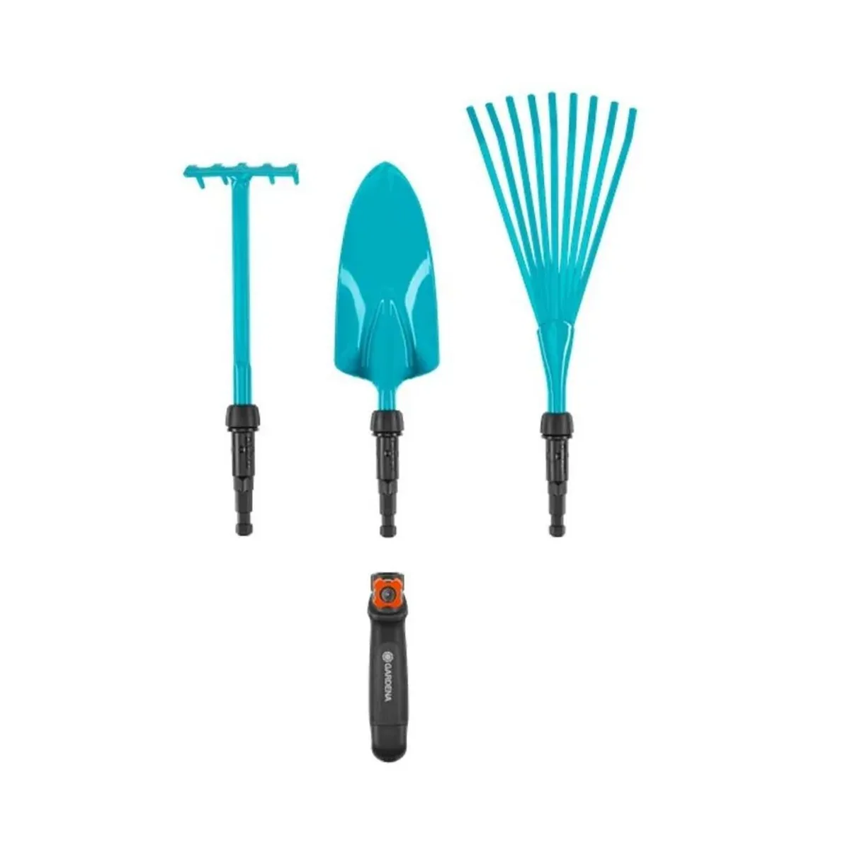 Gardena Gartenpflege-Set 08944-30, vielseitige Kombinierbarkeit, ergonomisches Design, langlebige Materialien