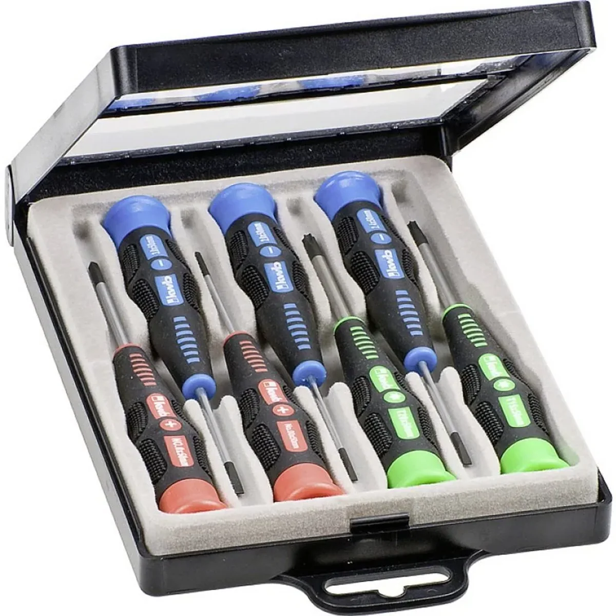 kwb Schraubendreher-Set, ergonomischer Griff, langlebige Klingen, vielseitige Anwendung
