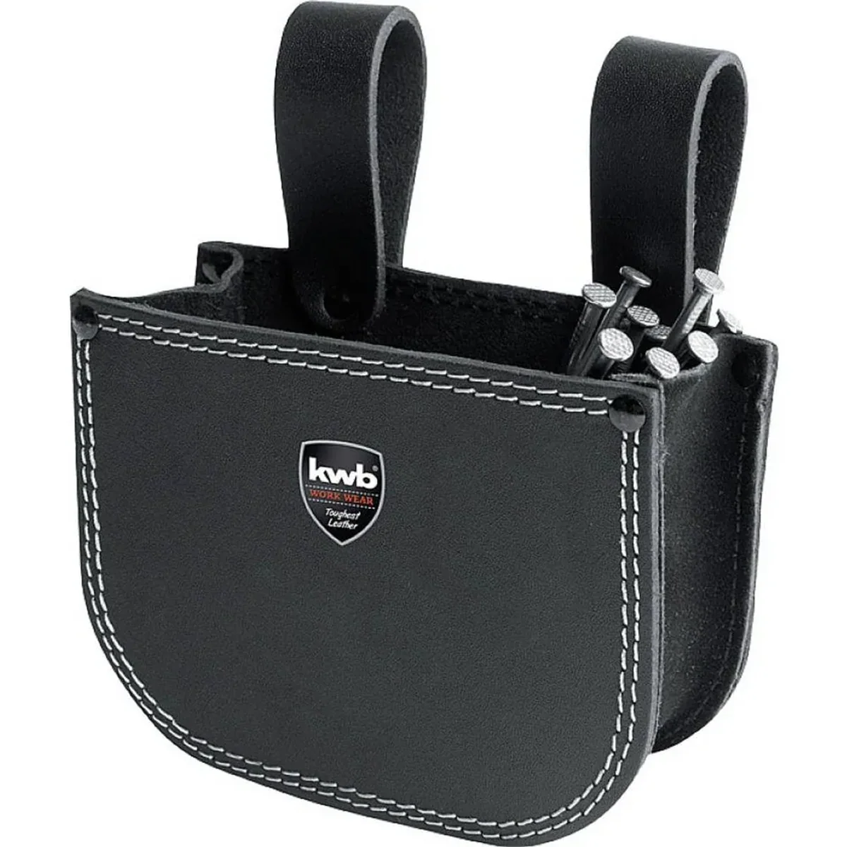 kwb Werkzeugtasche Nageltasche, praktisches Design mit Gürtelschlaufen und 1 Fach