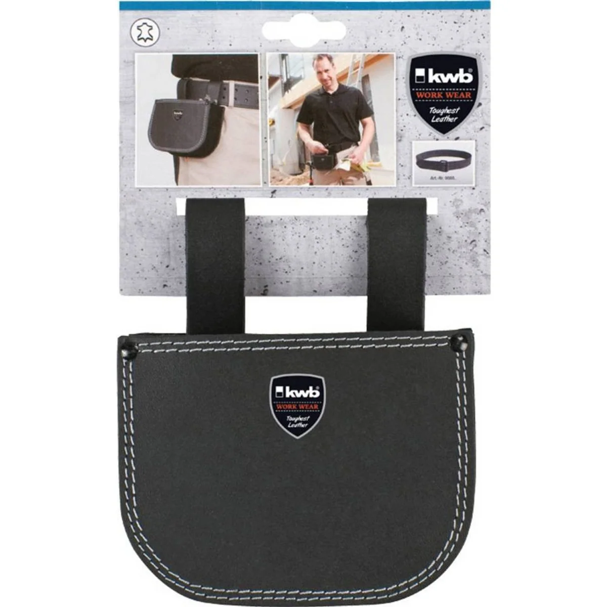 kwb Werkzeugtasche Nageltasche, praktisches Design mit Gürtelschlaufen und 1 Fach 2
