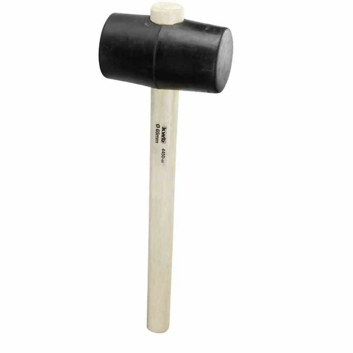 kwb Gummihammer 65mm, ideal für präzises Arbeiten, schonend für Oberflächen, robust und langlebig 2
