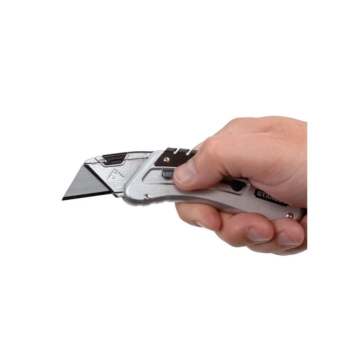 Stanley Cuttermesser 0-10-810, vielseitig einsetzbar, ergonomisches Design, robuste Klinge 5
