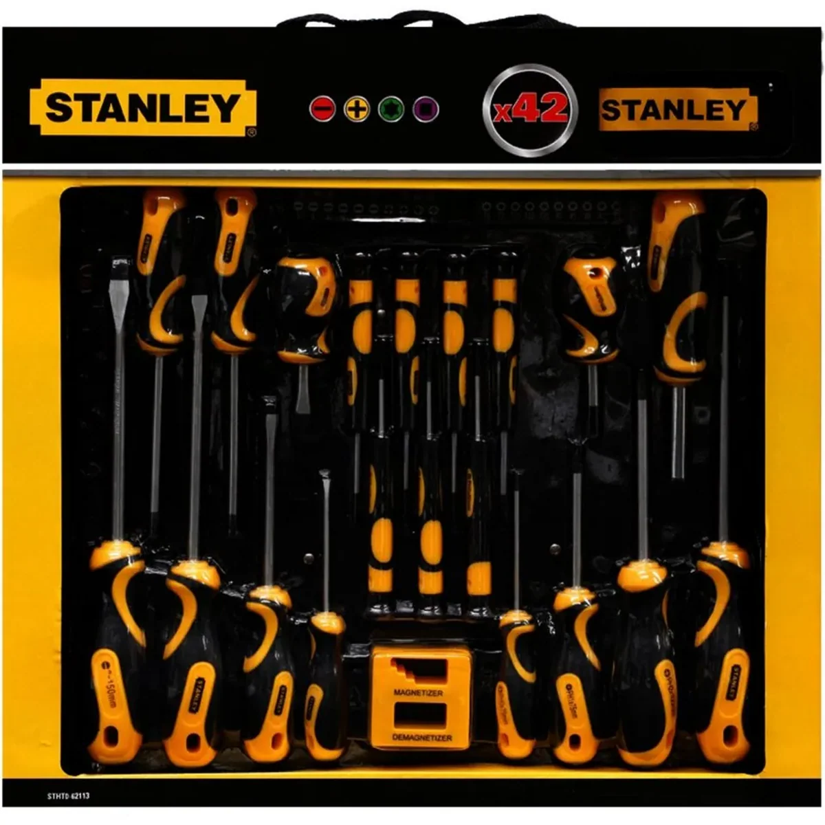 Stanley Schraubendreher-Set, 42-teilig, vielseitig und robust
