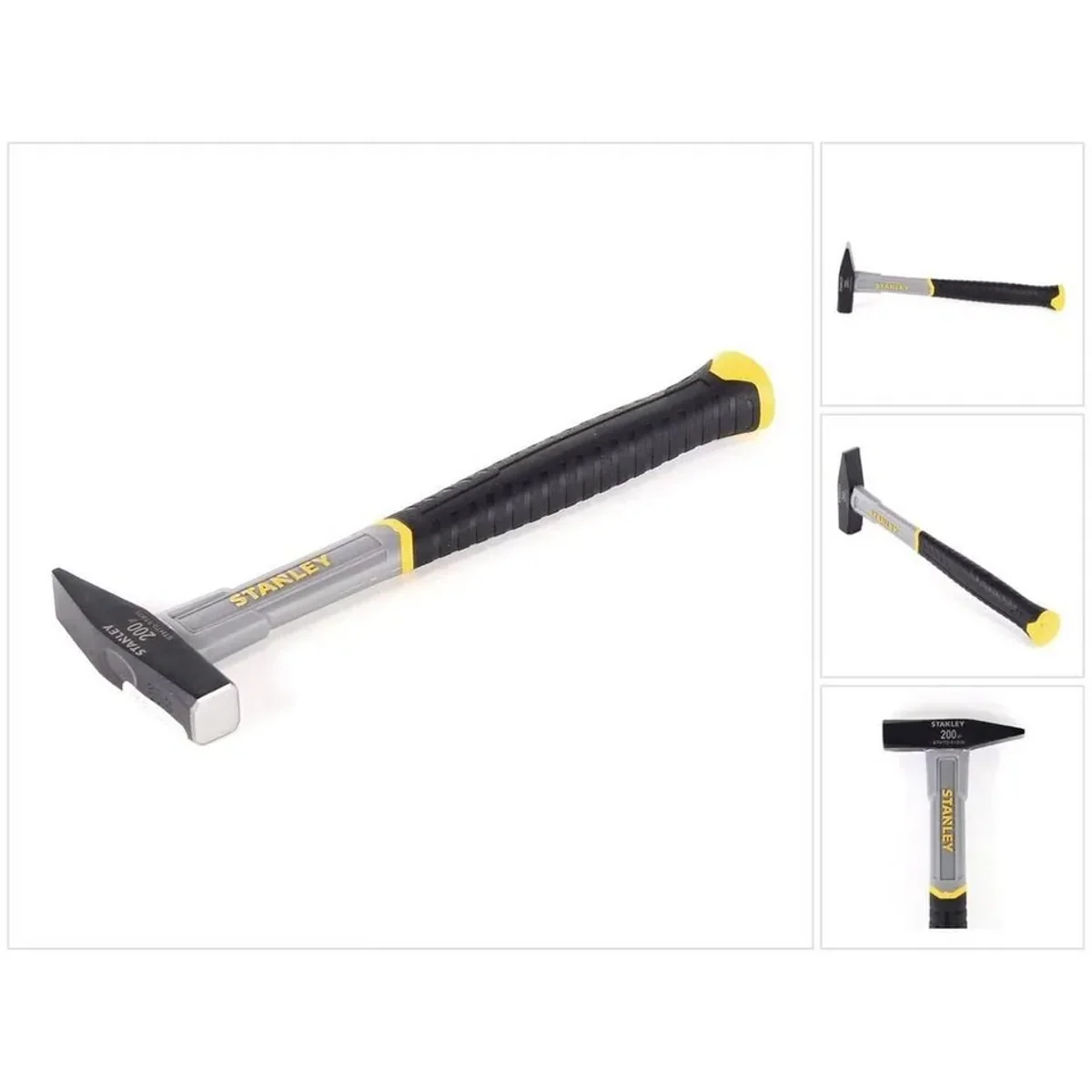 Stanley Hammer Schlosserhammer Fiberglas 200 g, robust, ergonomisch, langlebig