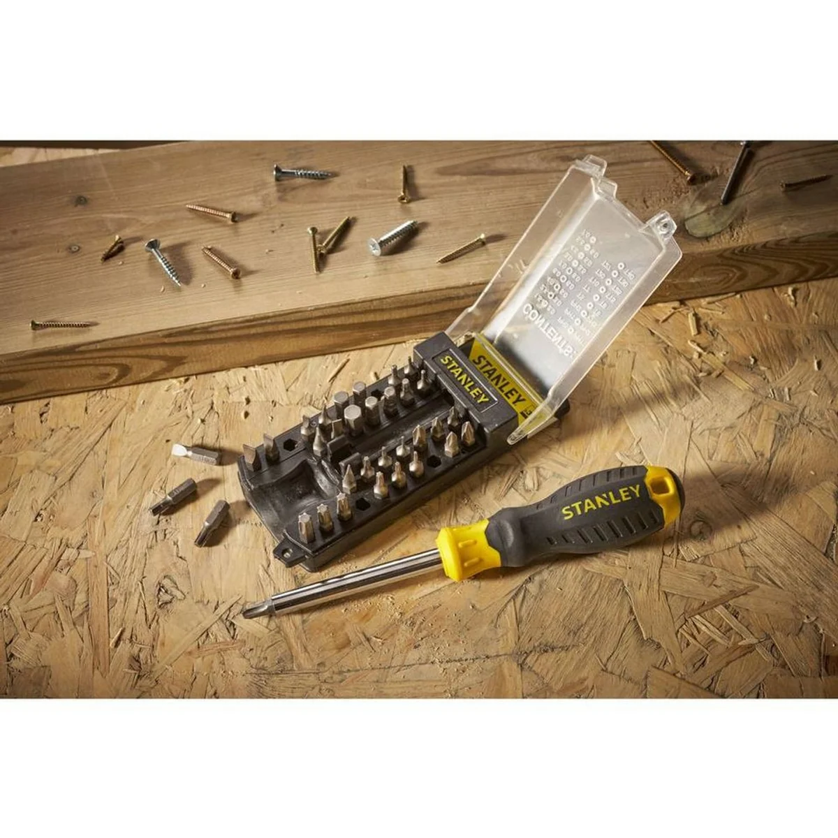 Stanley Multi-Schraubendreher-Set, vielseitig einsetzbar, ergonomisches Design, langlebige Materialien 4