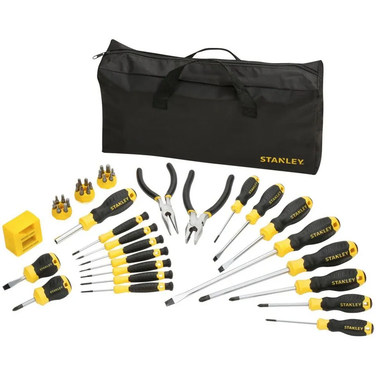 Stanley Schraubendreher-Set, 39-teilig, vielseitig einsetzbar und robust