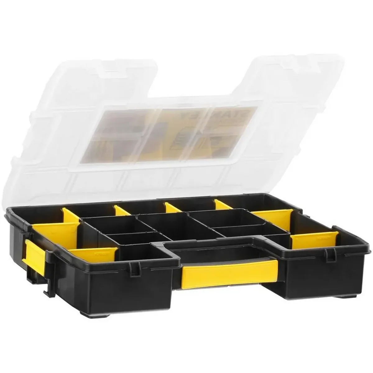 Stanley Werkzeugkoffer SortMaster Junior, vielseitig, stabil, platzsparend