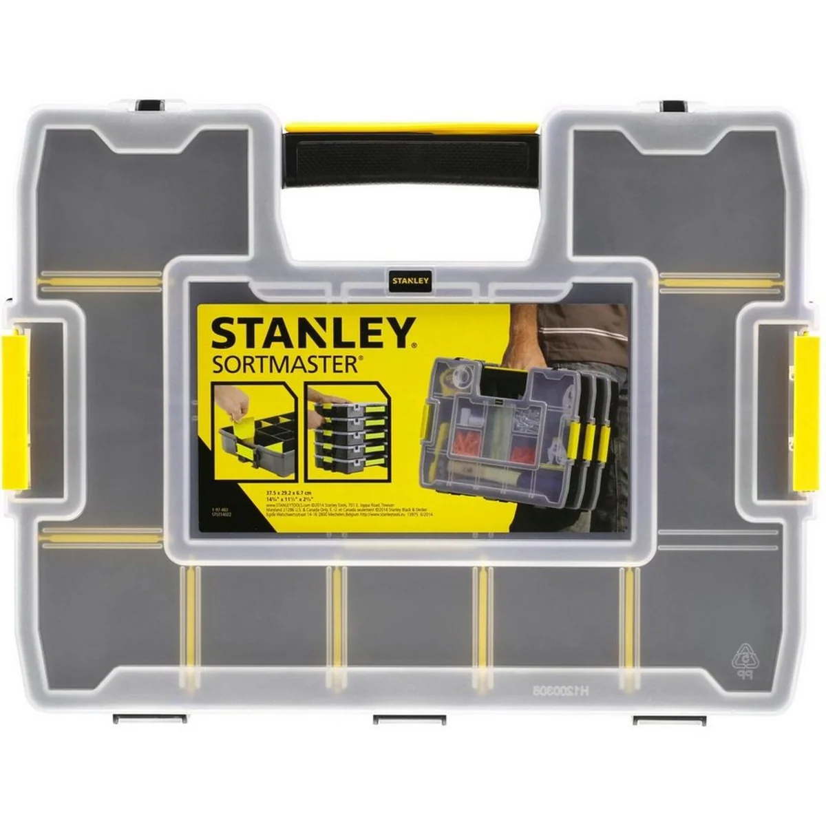 Stanley Werkzeugkoffer SortMaster Junior, vielseitig, stabil, platzsparend 3