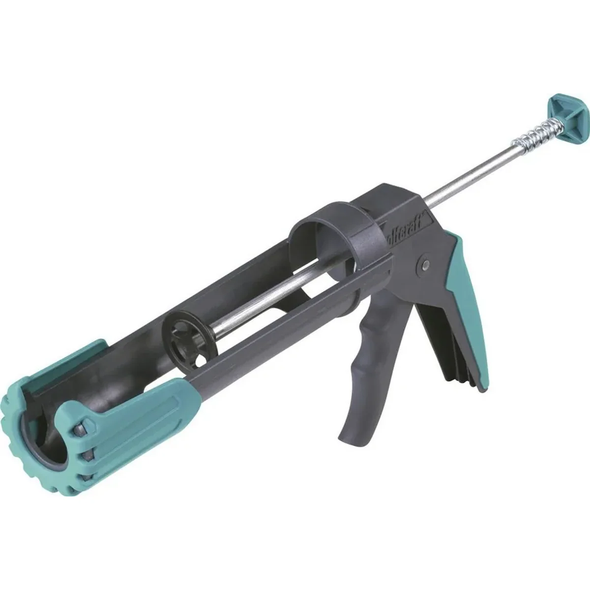 Wolfcraft Kartuschenpresse 1 MG 200, mechanisch, präzise Anwendung, robustes Glas
